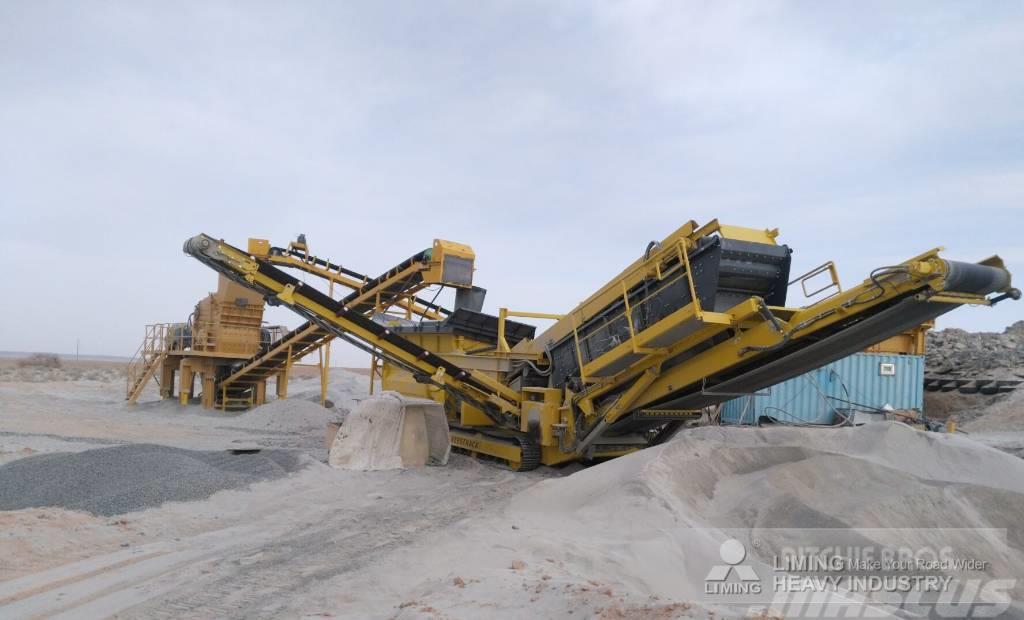 Liming YG1139EW760L Crawler mobile concrete jaw crusher Concasseur mobile