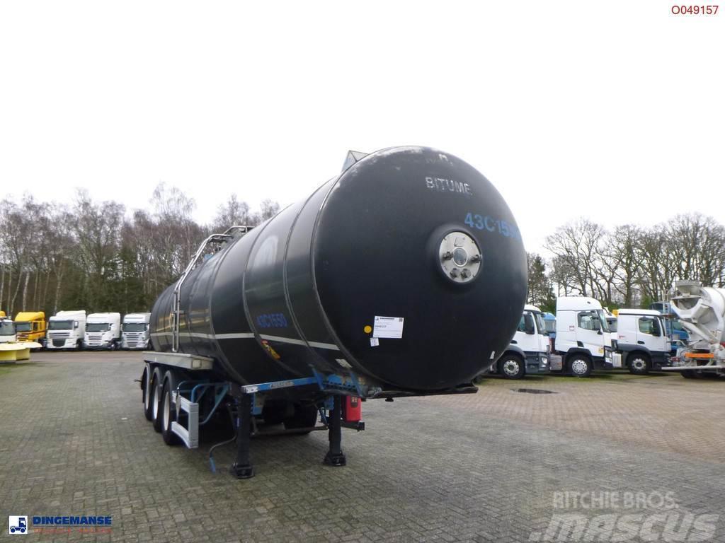 Magyar Bitumen tank inox 30 m3 / 1 comp / ADR 26/04/2024 Semi remorque citerne