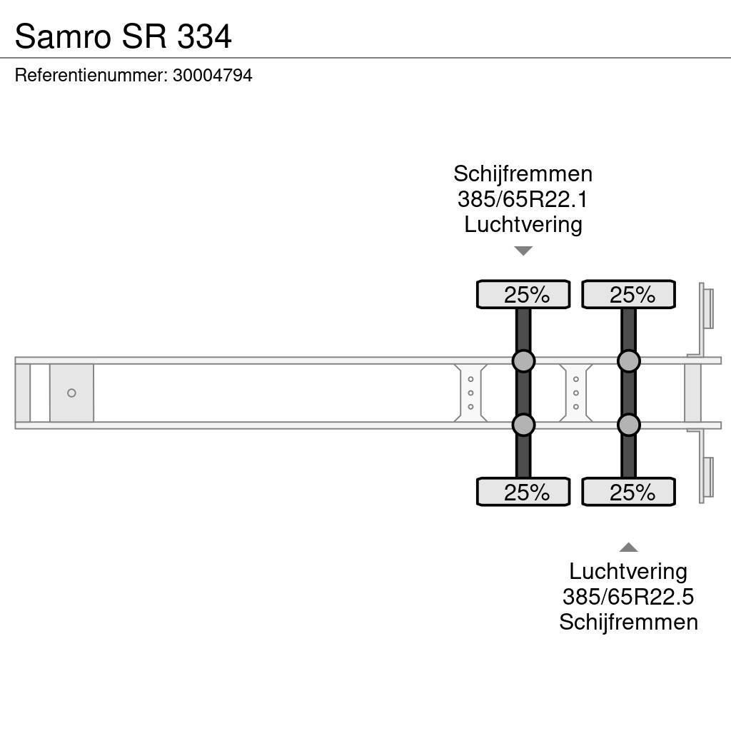 Samro SR 334 Semi remorque fourgon
