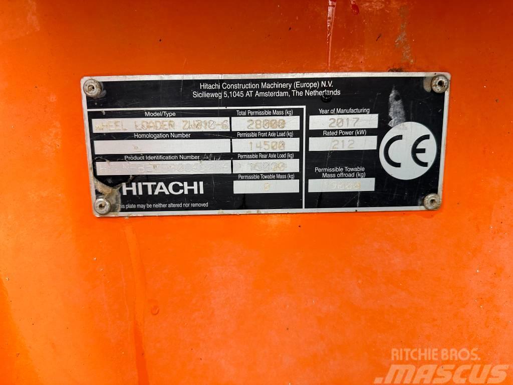 Hitachi ZW  310-6 Wagge Chargeuse sur pneus