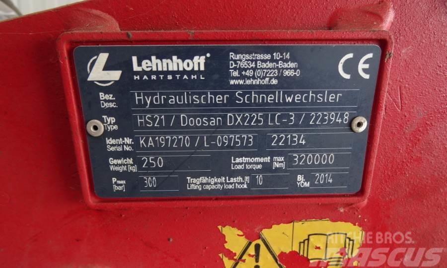 Lehnhoff HS21 - Schnellwechsler Attache rapide pour godet