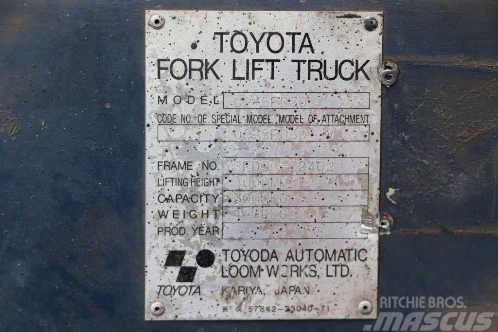 Toyota 02-5FD30 Chariots diesel