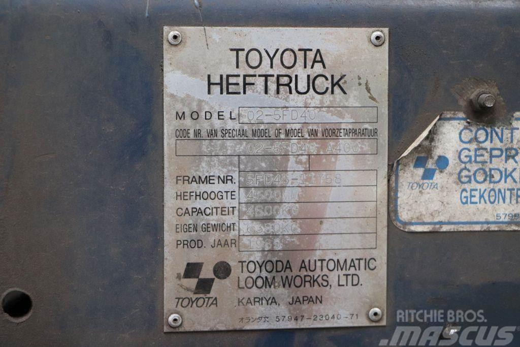Toyota 02-5FD40 Chariots diesel