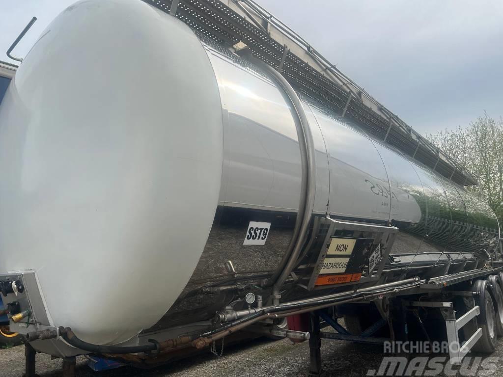 Indox Ros Roca 35,000 Litre GP Tankers Remorque citerne