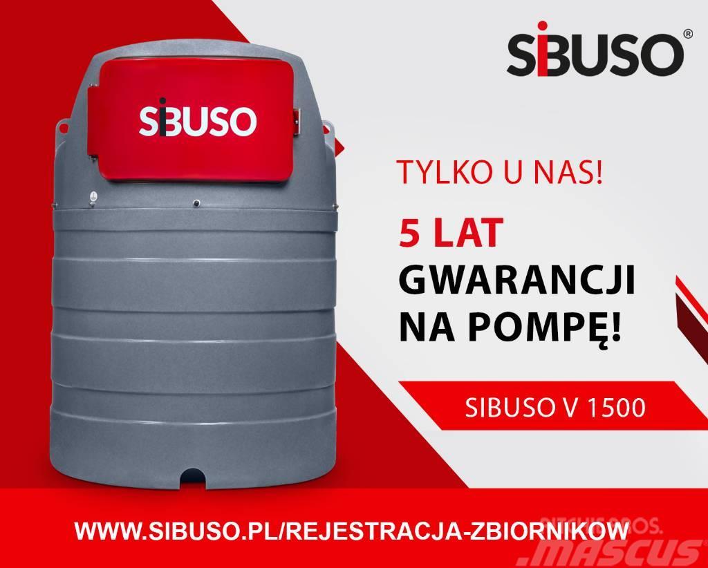 Sibuso 1500L zbiornik dwupłaszczowy Diesel Autre camion