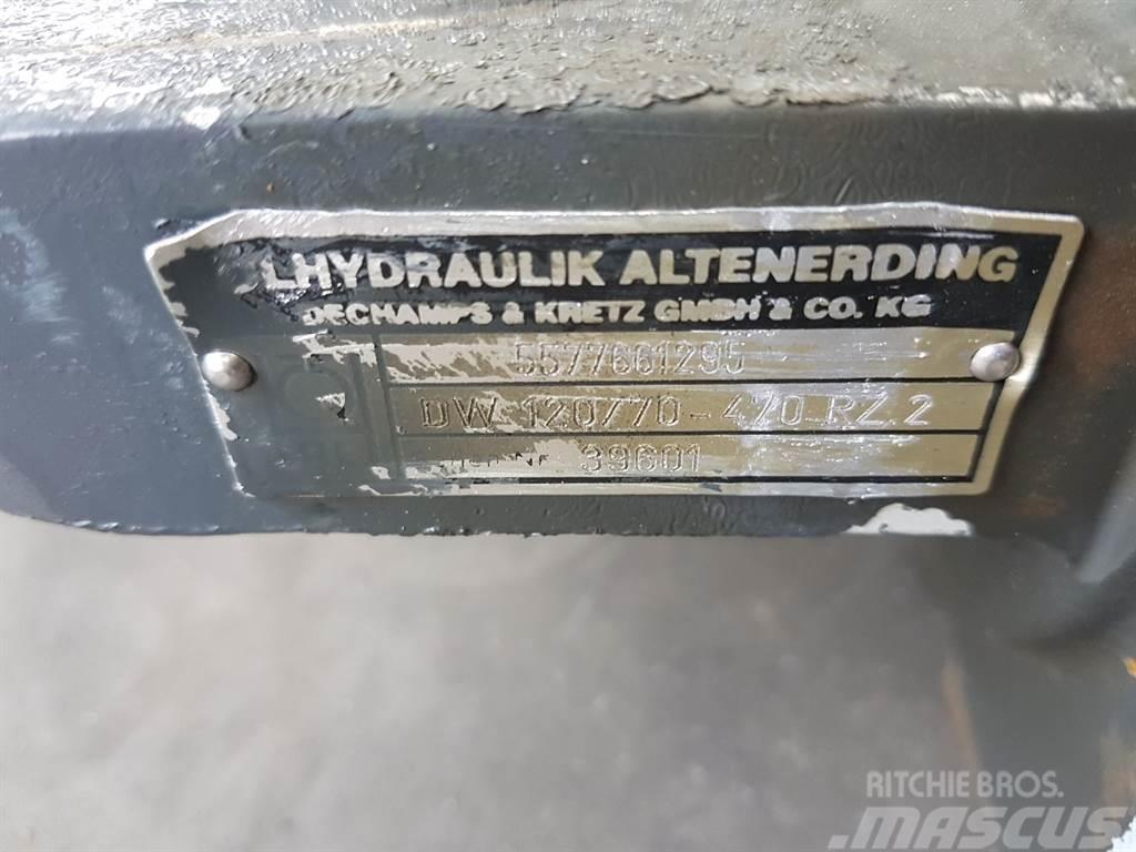 Fuchs MHL320-5577661295-Outrigger cylinder/Zylinder Hydraulique