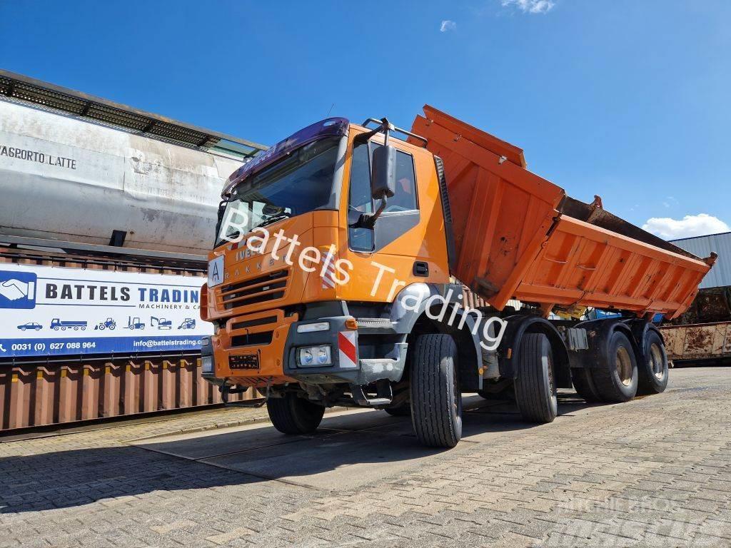 Iveco Trakker 440, Year '06, 8x4, Automatic, Meiler 3 Wa Camion benne