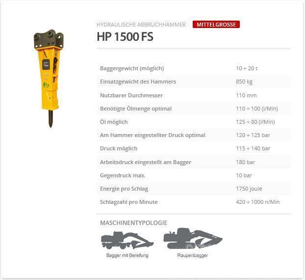 Indeco HP 1500 FS Marteau hydraulique
