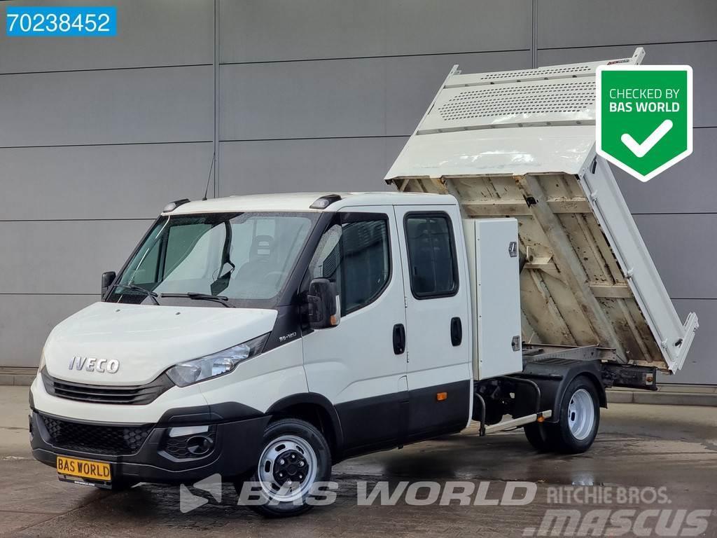 Iveco Daily 35C12 Kipper Dubbel Cabine Euro6 3500kg trek Camion benne