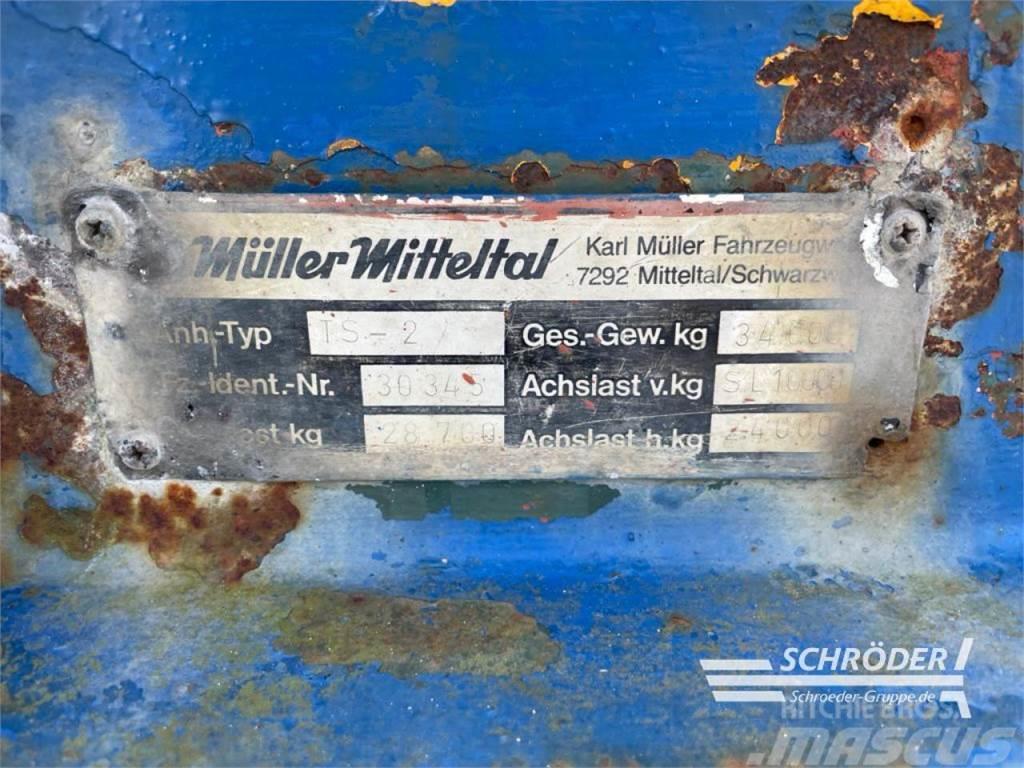 Müller MITTELTAL TS-2 Remorque surbaissée