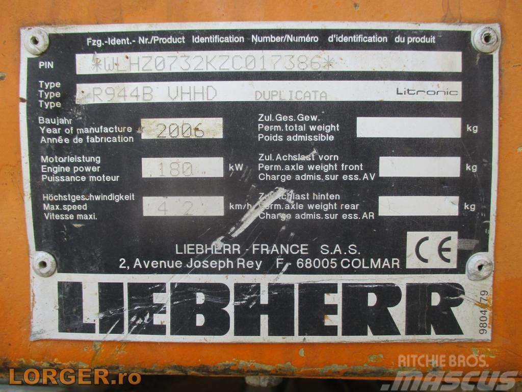 Liebherr R 944B VHHD Pelle de démolition