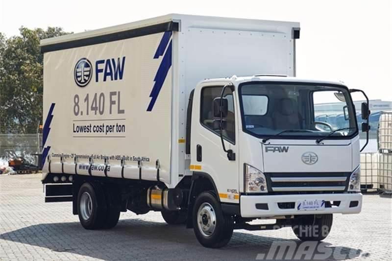 FAW 8.140FL - Curtain Side Autre camion