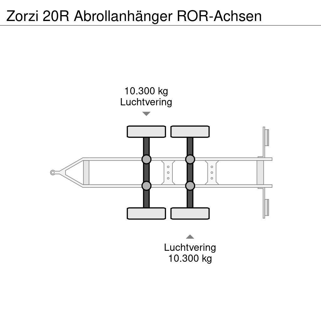 Zorzi 20R Abrollanhänger ROR-Achsen Autre remorque