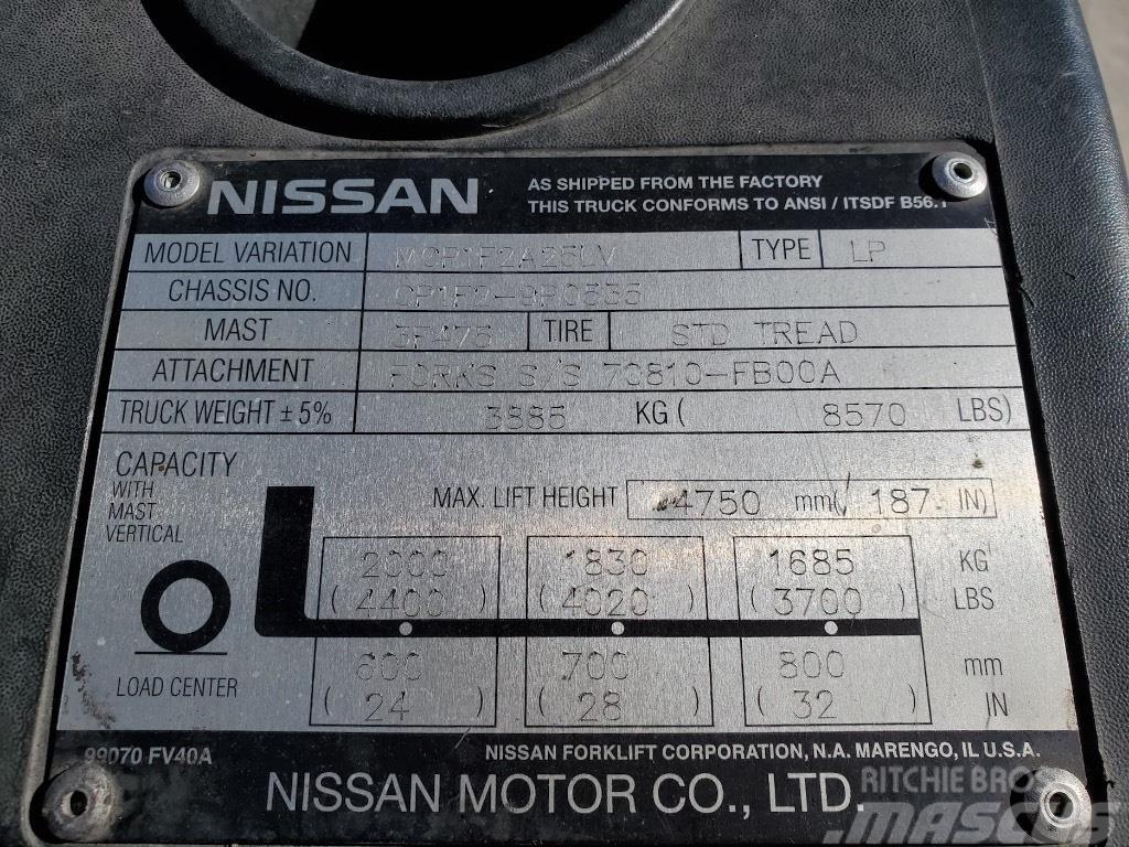 Nissan MCP1F2A25LV Autres Chariots élévateurs