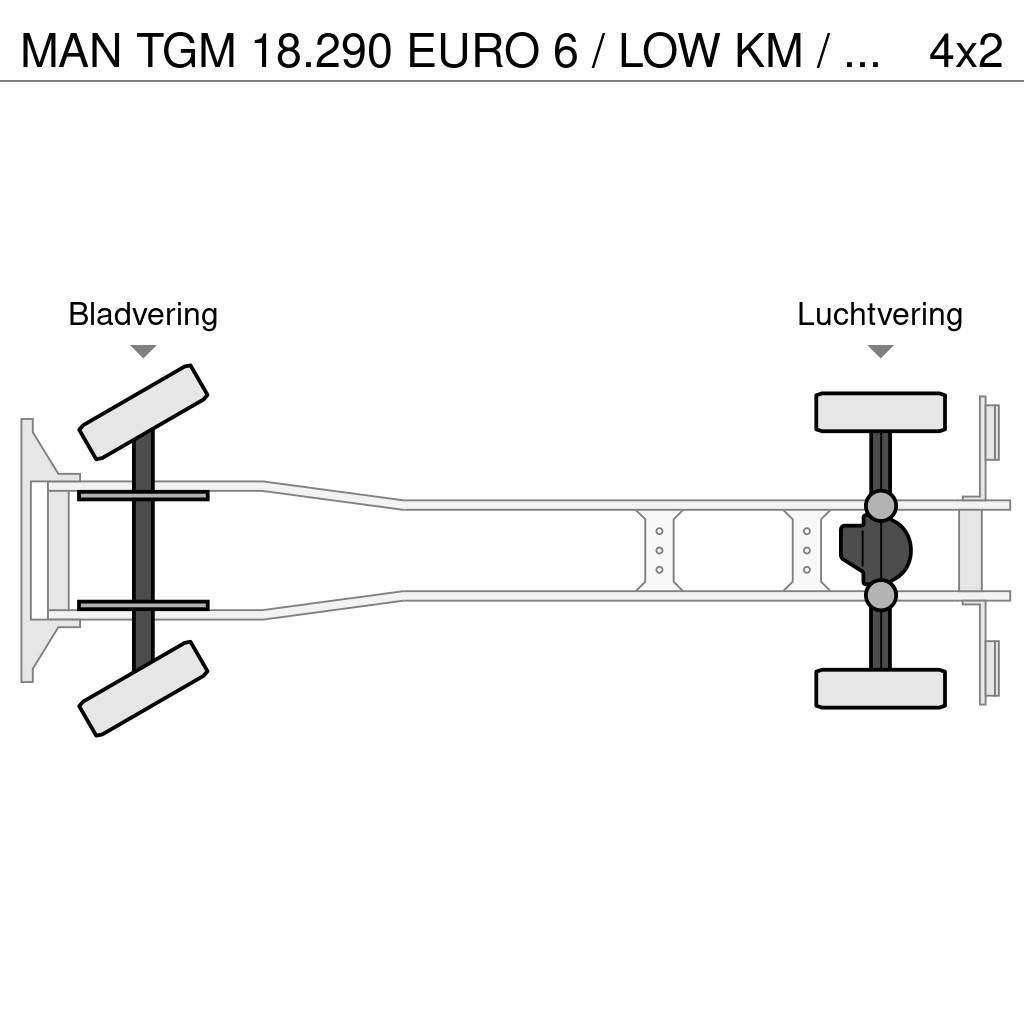 MAN TGM 18.290 EURO 6 / LOW KM / KOLKENZUIGER / PERFEC Camion aspirateur, Hydrocureur