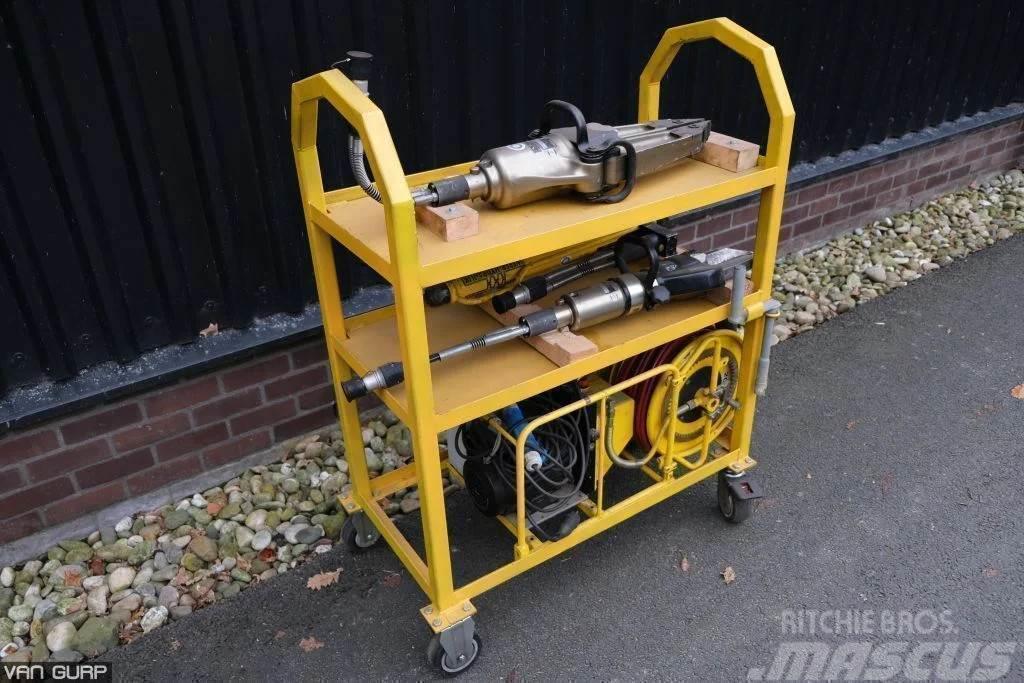 Weber Hydraulic spreader + Power unit + ram + cutter Autres pinces