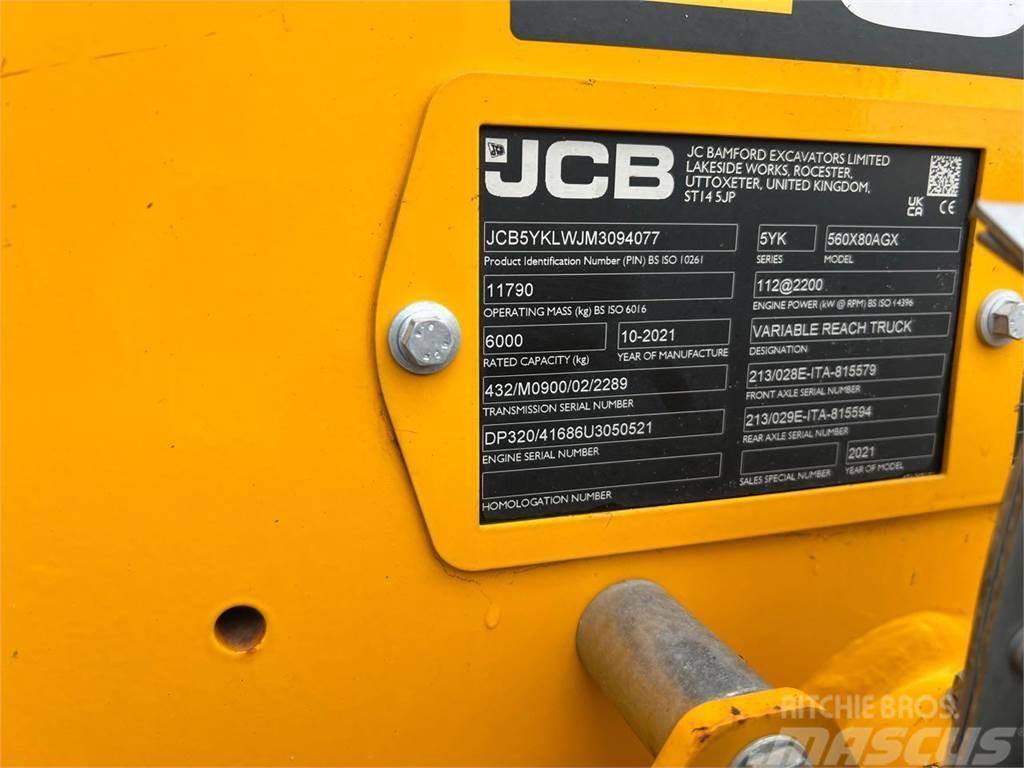 JCB 560-80 AGRIXTRA Télescopique agricole
