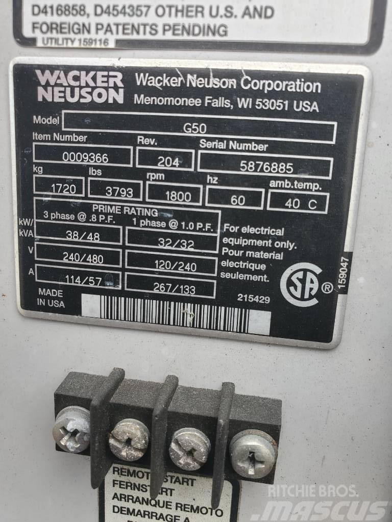 Wacker Neuson G 50 Générateurs diesel