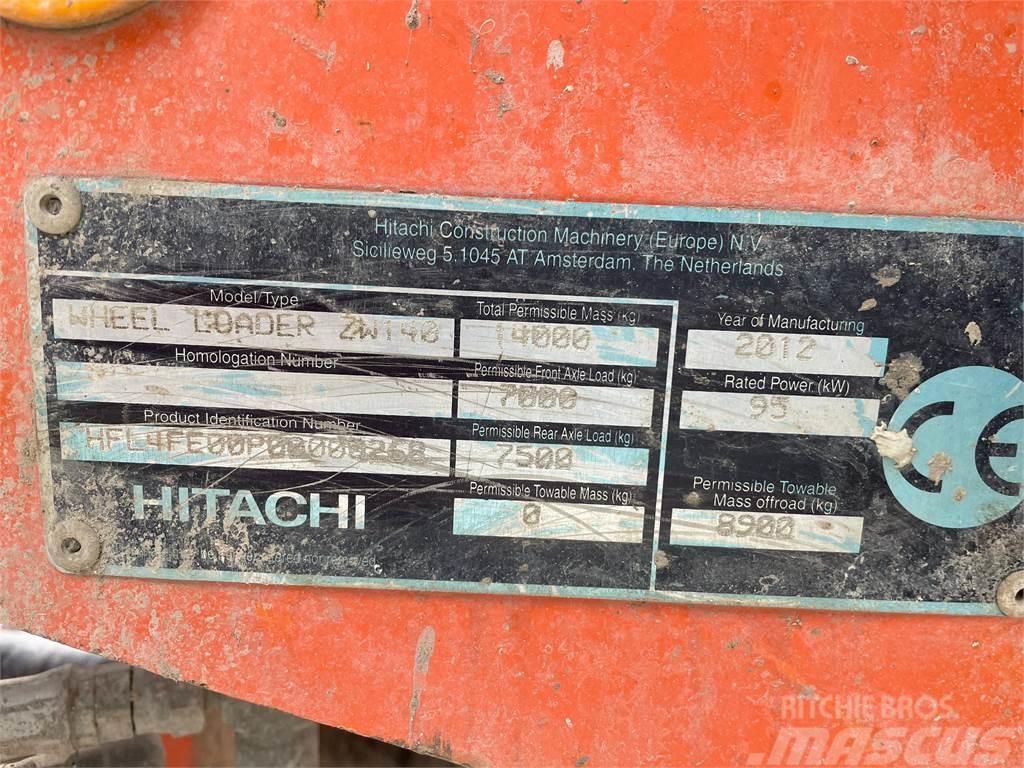 Hitachi ZW140 Chargeuse sur pneus