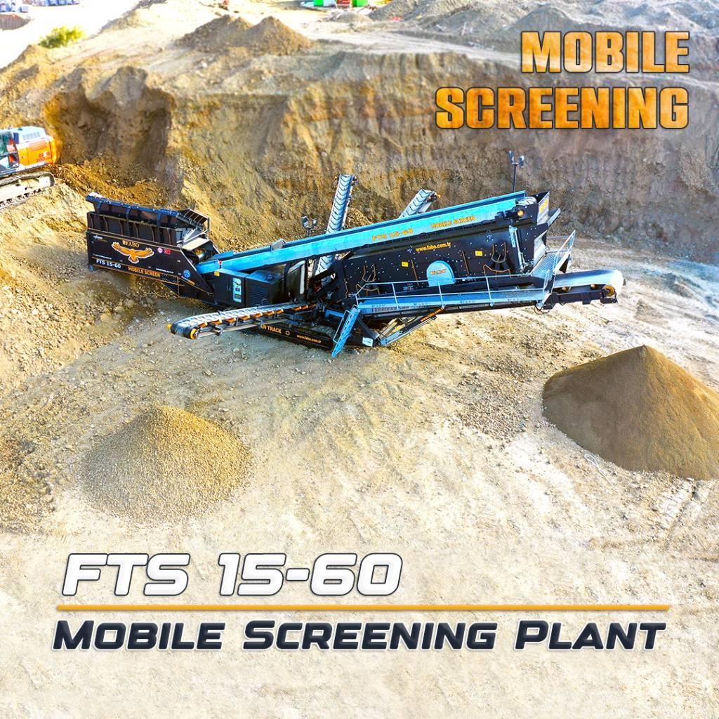 Fabo FTS 15-60 MOBILE SCREENING PLANT Cribles mobile
