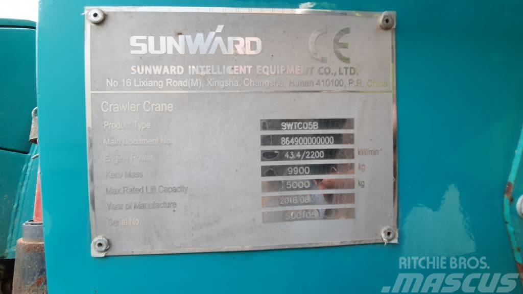 Sunward SWTC05B Grue sur chenilles