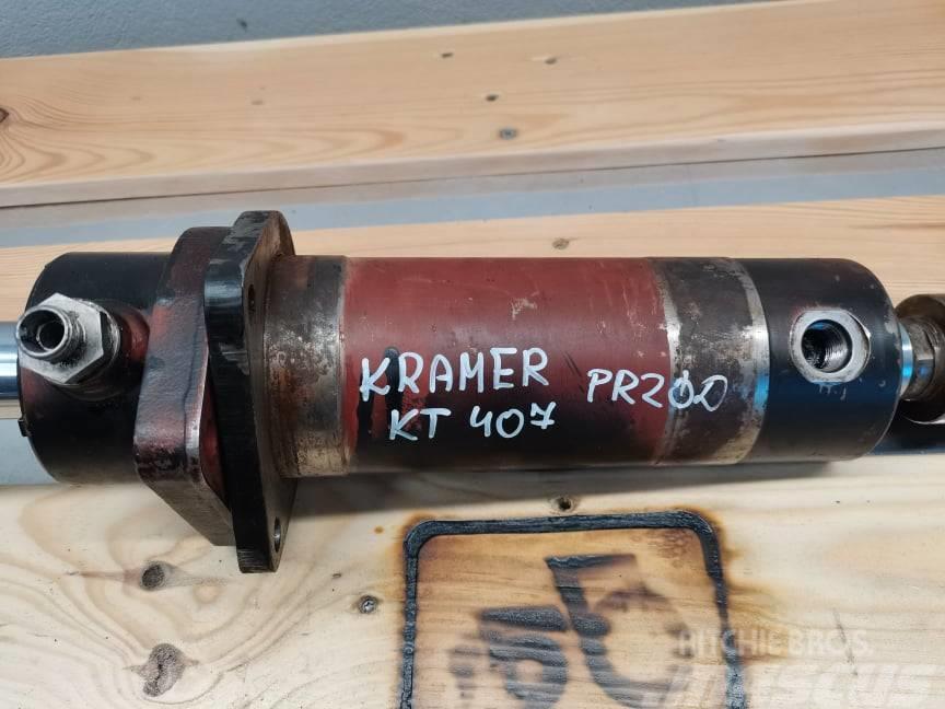 Kramer KT 407 Carraro piston turning Hydraulique