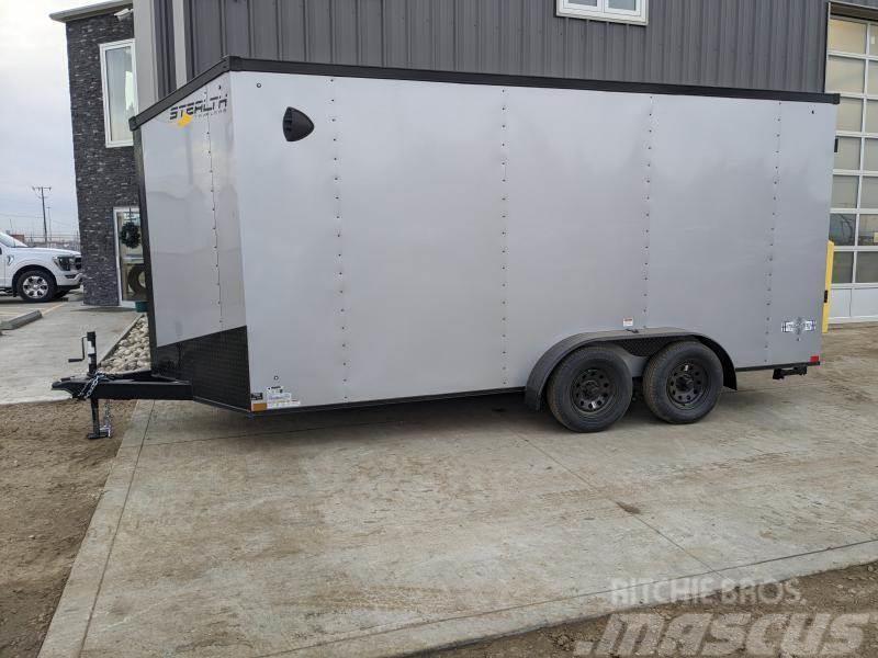  7FT x 16FT Stealth Mustang Series Enclosed Cargo T Remorque Fourgon