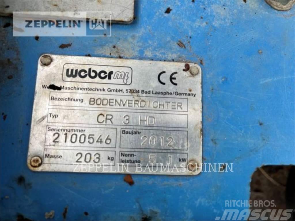 Weber CR-3HD Plaque vibrante