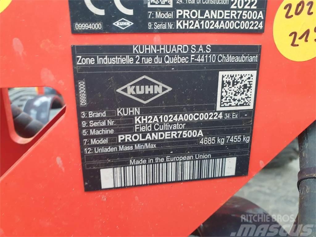 Kuhn PROLANDER 7500 Déchaumeur, cultivateur