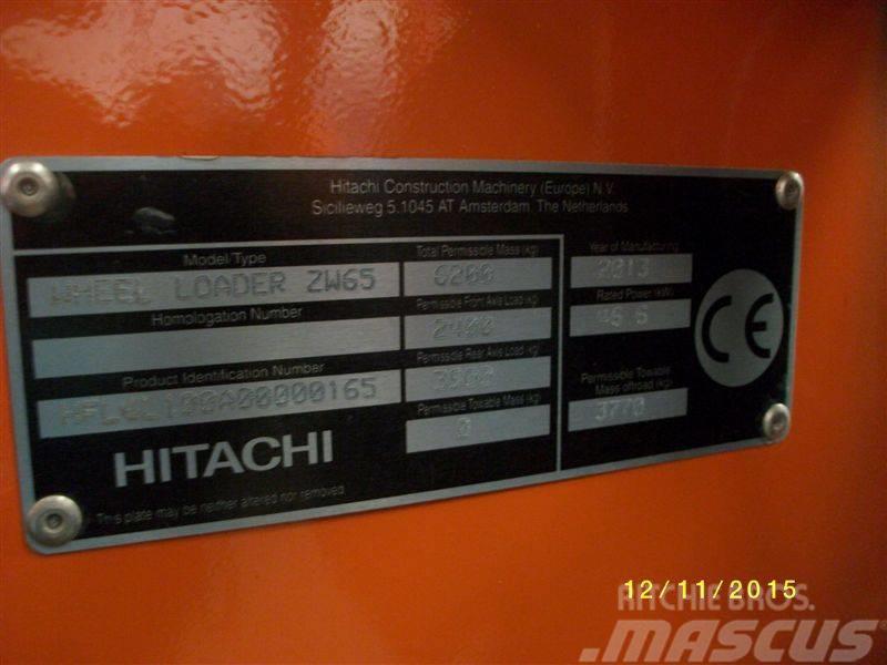 Hitachi ZW 65 Chargeuse sur pneus