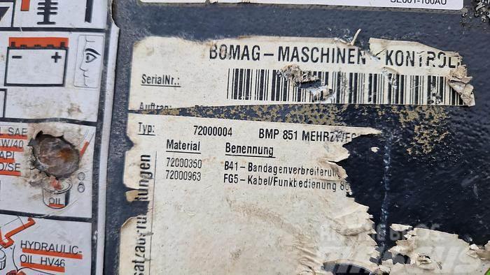 Bomag BMP851 Grabenwalze Autres rouleaux