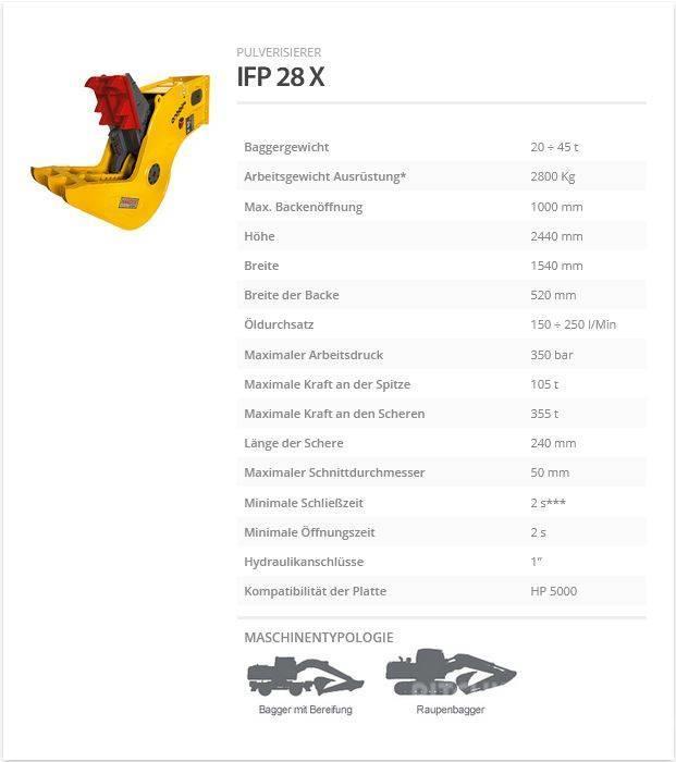 Indeco IFP 28 X Concasseur de Travaux Publics