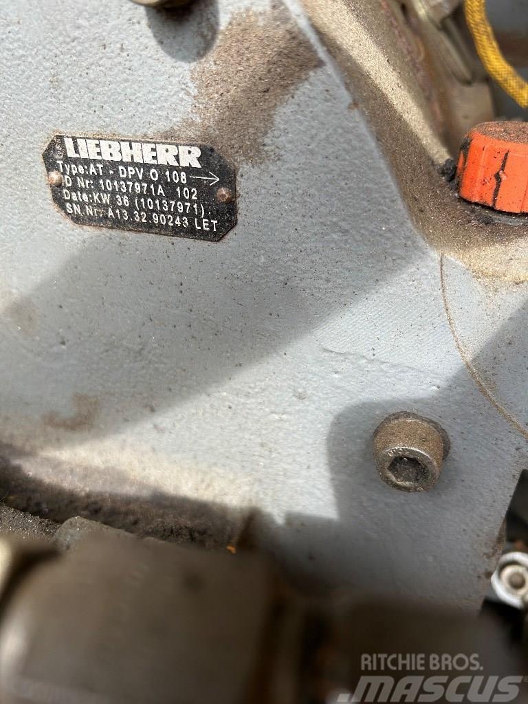 Liebherr R926 pompa hydrauliczna DPV O108 Hydraulique