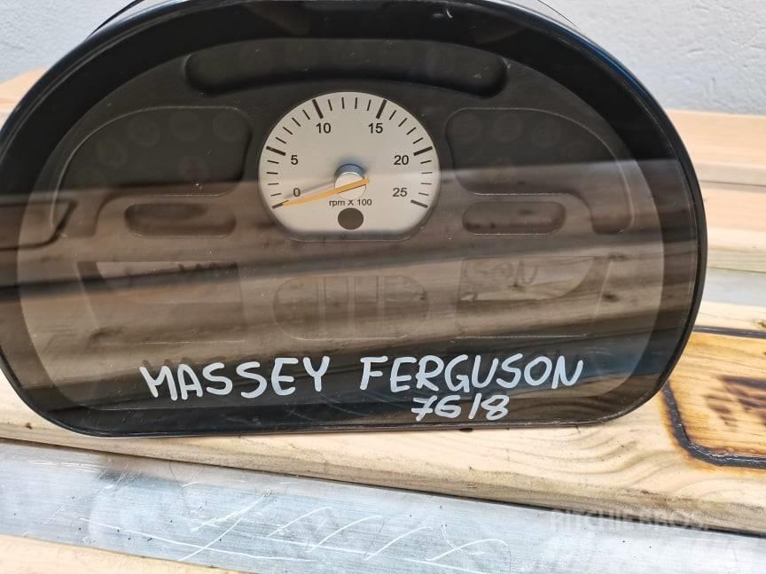 Massey Ferguson 7618 {hour meter 4353089 M92 } Cabines et Intérieur