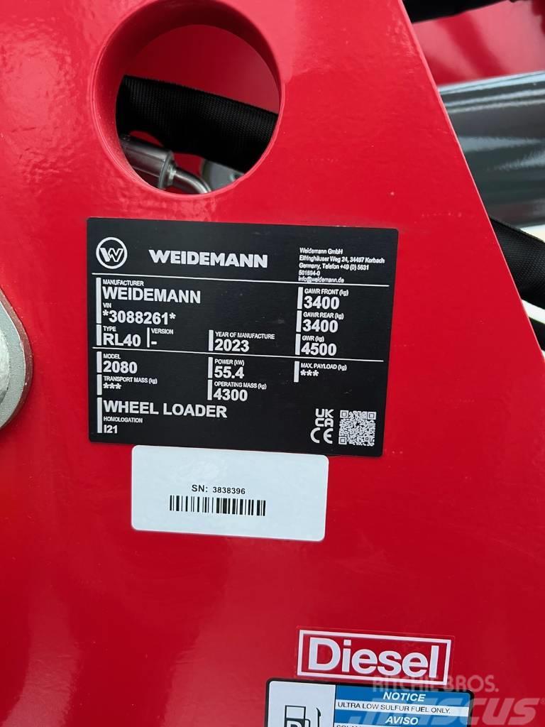 Weidemann 2080 Chargeuse sur pneus