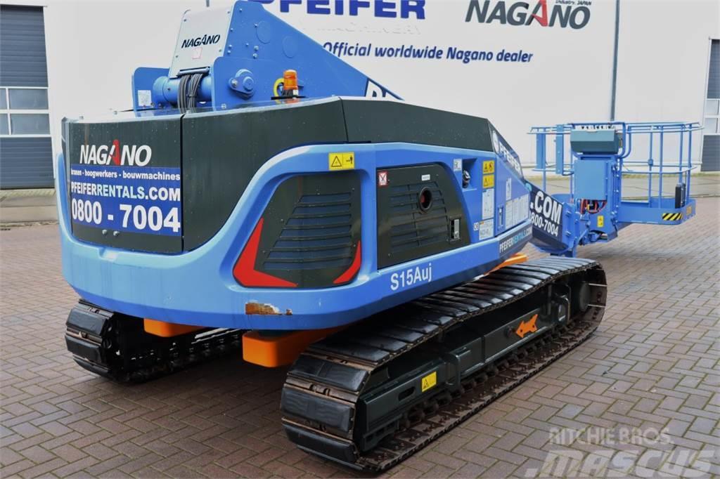 Nagano S15AUJ Valid inspection, *Guarantee! Diesel, 15 m Nacelles télescopiques