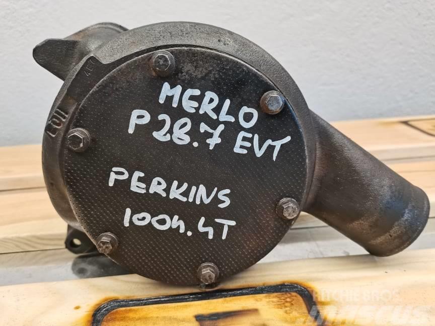 Merlo P 28.7 EVT {Perkins 1004-4T} cooler pump Radiateurs