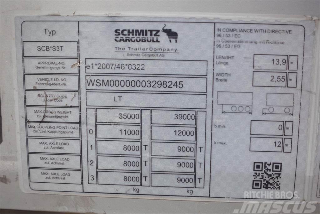 Schmitz Cargobull SCS24 Standart Curtainsider Varios, ARM, ALU, LR Remorque à rideaux coulissants (PLSC)
