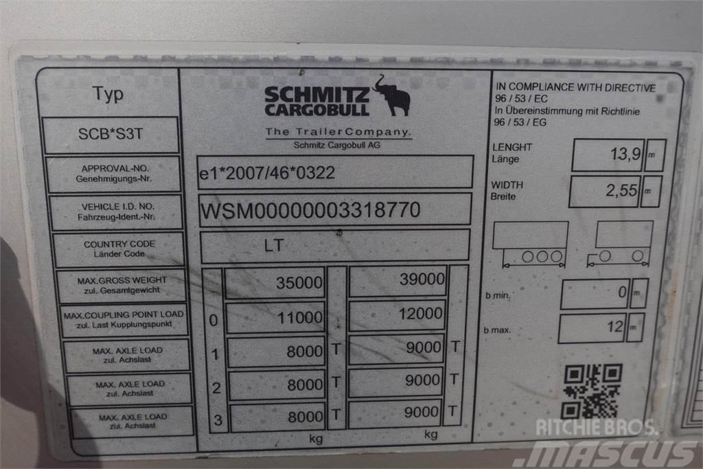 Schmitz Cargobull SCS24 Standart Curtainsider Varios, ARM, ALU, LR Remorque à rideaux coulissants (PLSC)