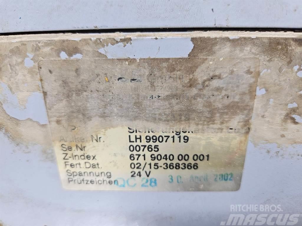 Liebherr A924B-9907119-Fuse box/Sicherungskasten Electronique