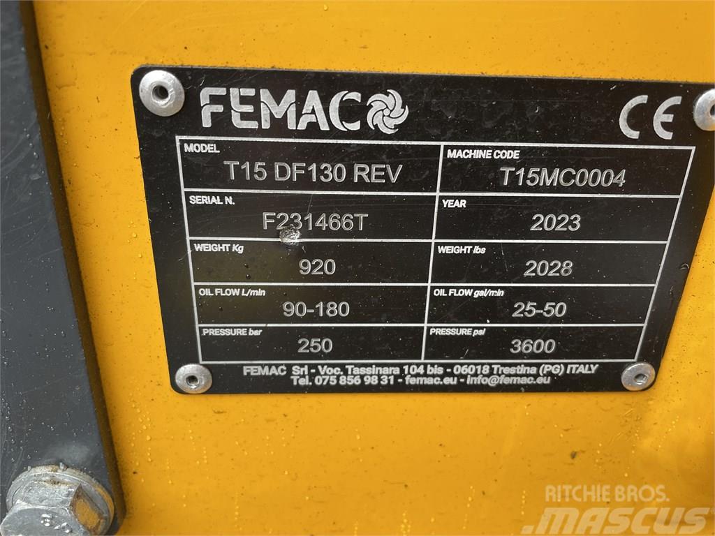Femac T15 DF 130 REV Broyeur forestier