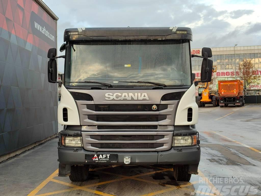 Scania 2018 P 410 E6 AC AUTO TRANSMIXER Camion malaxeur