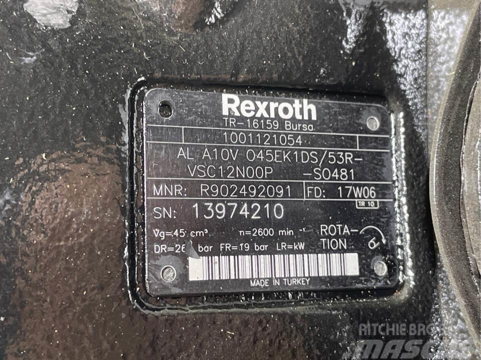 JLG 3006-Rexroth AL A10VO45EK1DS/53R-Load sensing pump Hydraulique