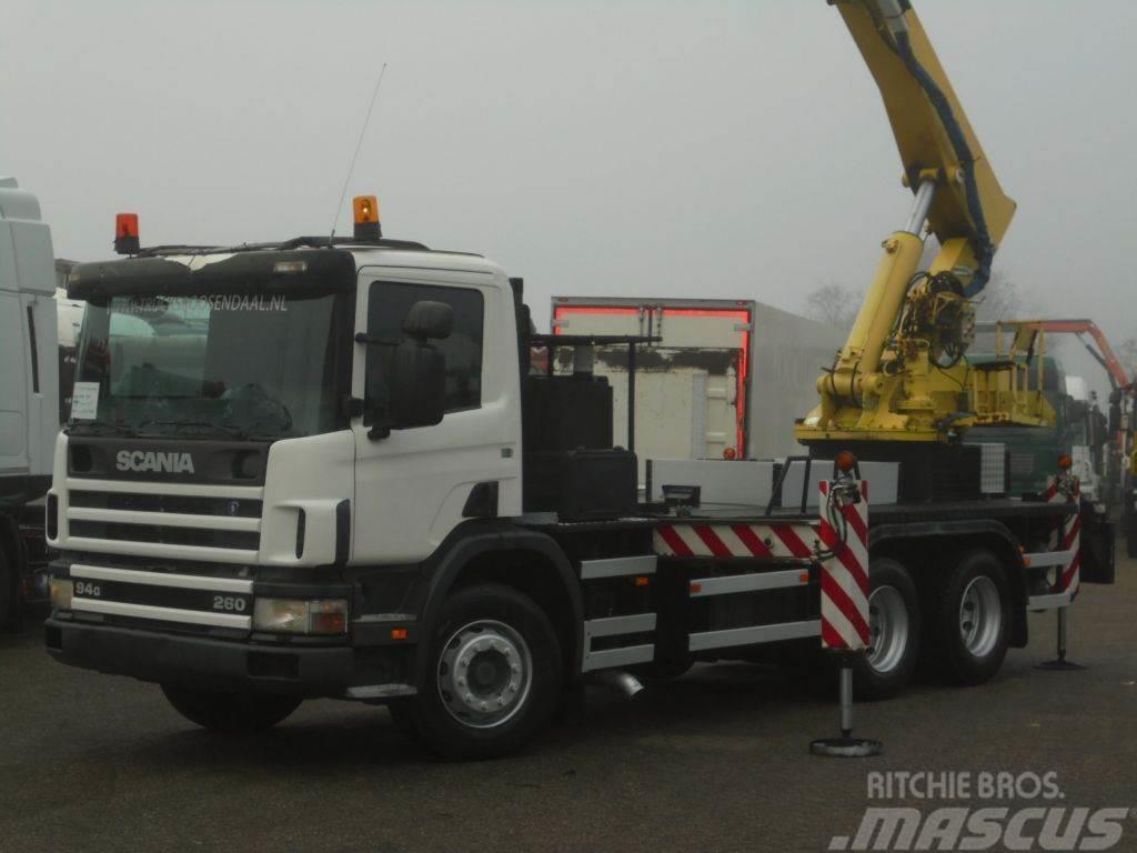 Scania 94G 260 + COMET 24METER + MANUAL Camion nacelle