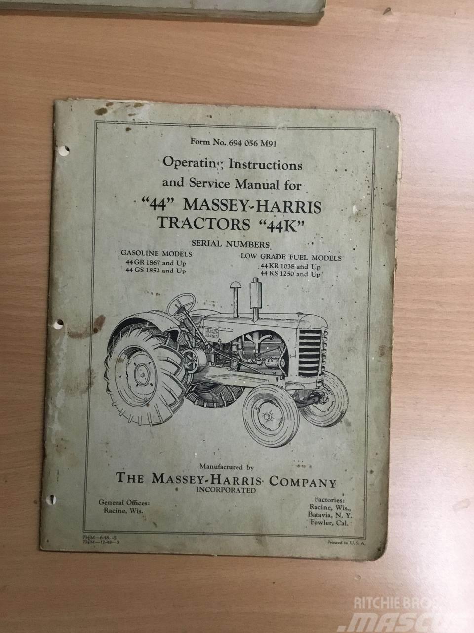 Massey Ferguson Parts list - manual Autres matériels agricoles