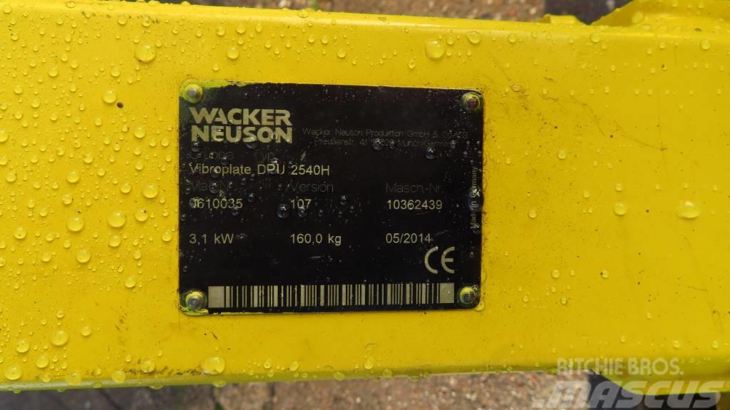 Wacker Neuson dpu 2540h diesel trilplaat/Compactor Plate Plaque vibrante