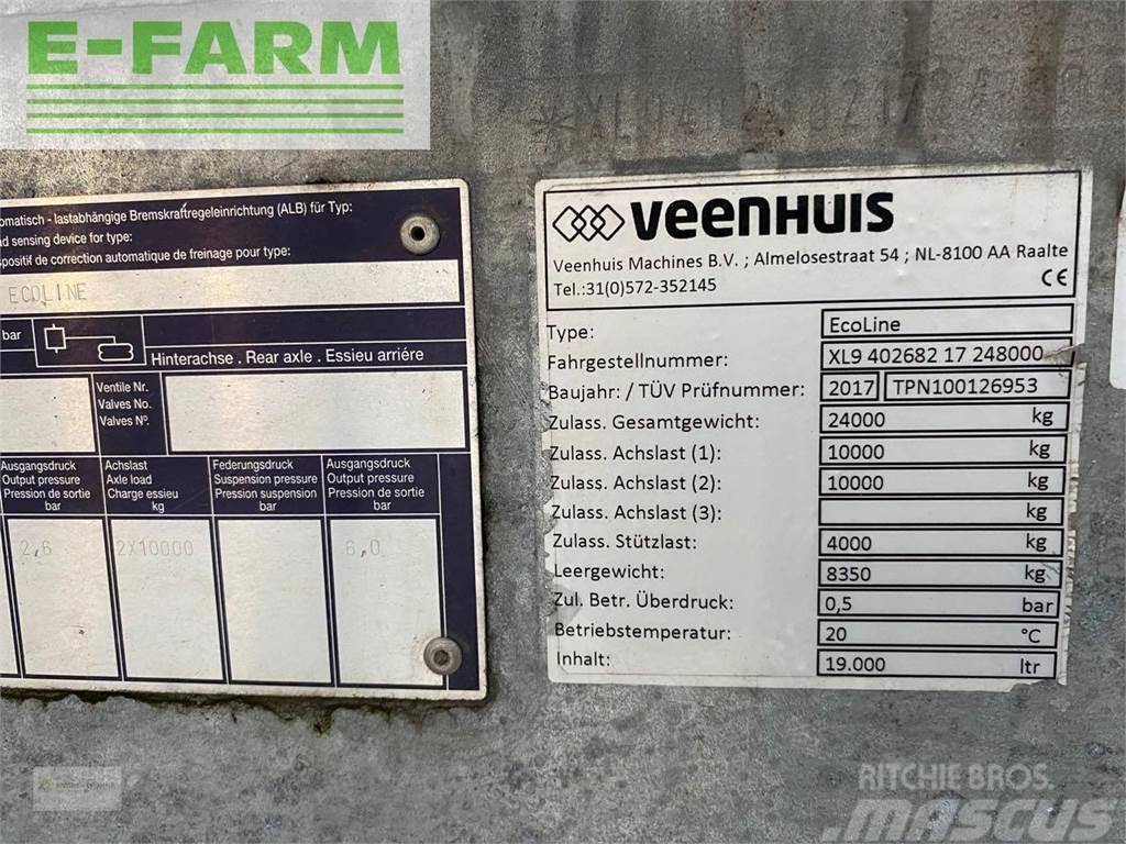 Veenhuis eco line 19000 liter Epandeur de fumier