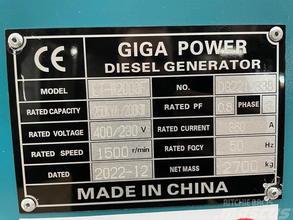  Giga power LT-W200GF 250KVA Silent set Autres générateurs