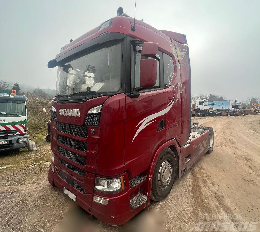 Scania S 500 *ACCIDENTE*DAMAGED*UNFALL* Tracteur routier