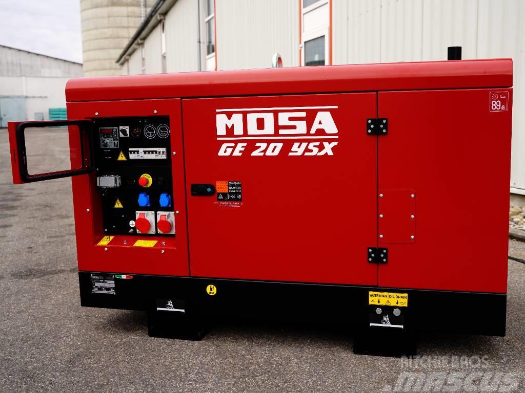 Mosa Stromerzeuger GE 20 YSX | 20 kVA (16 kW) / 400V Générateurs diesel